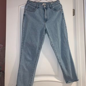 Light Blue Pacsun Mom Jeans
